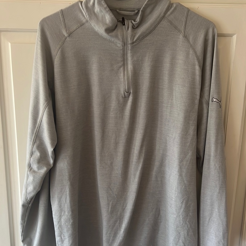 Puma golf 3qtr Zip up pullover